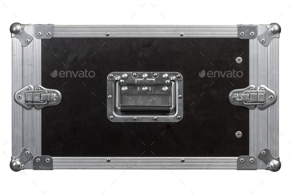 Road case or flight case background - Stock Photo - Images