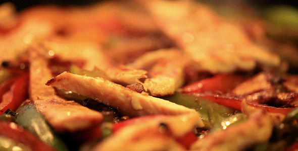 Stir-Fried Chiken and vegetables