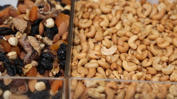 Nuts On a Oriental Bazaar In Istanbul Nuts On a Oriental Bazaar In Istanbul