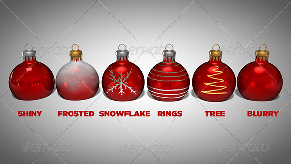 Christmas Ornaments Preview