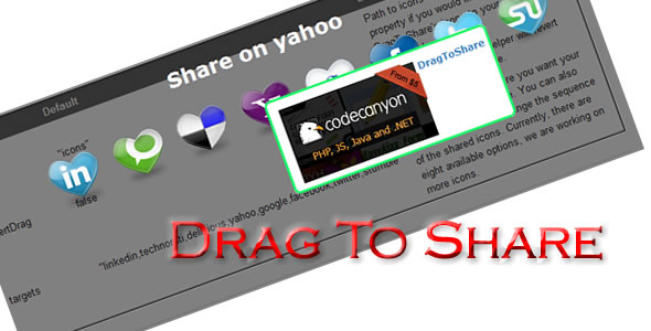 Drag To Share - CodeCanyon 143070