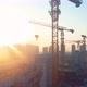 Construction Site With Sunrise - VideoHive Item for Sale