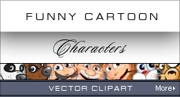 Funny Cartoon Characters, Animals, Objects