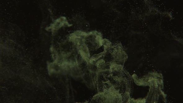 Green Particles Flow 3