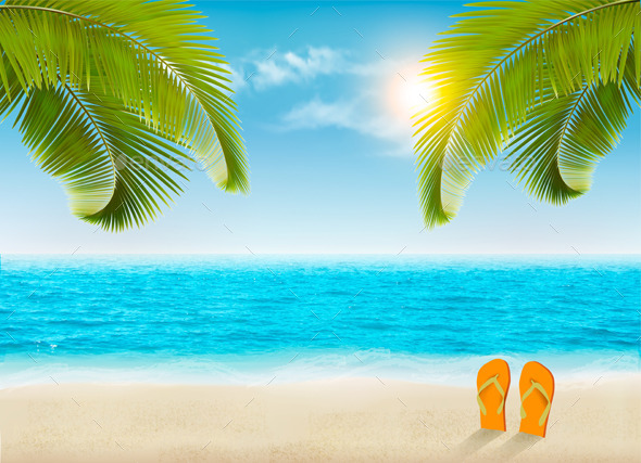 Vacation Background - Travel Conceptual