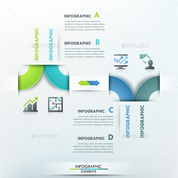 Modern Infographic Options Template - Infographics