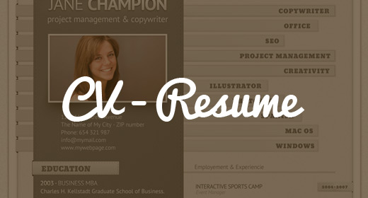 Curriculum Vitae - Resume