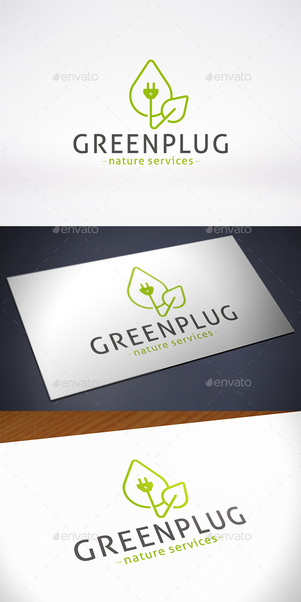 Natural Energy Logo Template - Nature Logo Templates