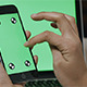 Using Smartphone with Laptop Green Screen - VideoHive Item for Sale