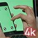 Using Smartphone with Laptop Green Screen - VideoHive Item for Sale