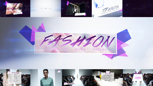 Fashionista Broadcast Package - VideoHive 11652542