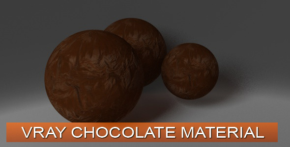 Chocolate VRay Material - 3Docean 11657164