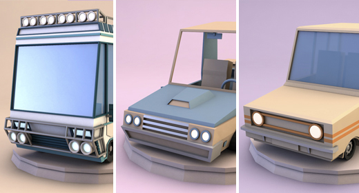 Low Poly Cars