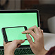 Using Smartphone with Green Screen Laptop - VideoHive Item for Sale