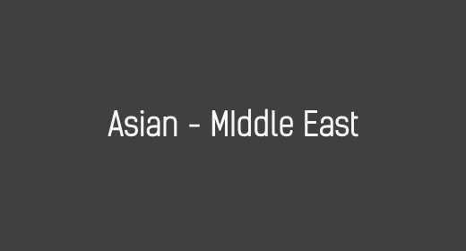 Asian and Middle Eastern