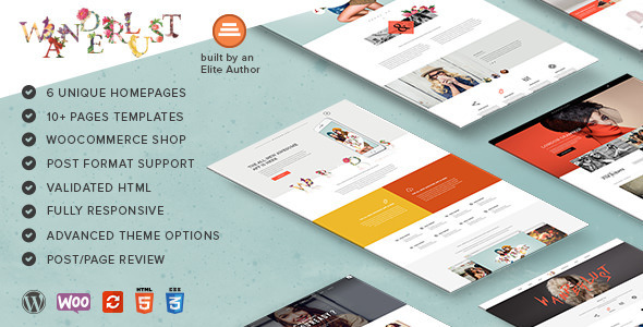 Wanderlust – Multi-Purpose WordPress Shop Theme - Creative WordPress