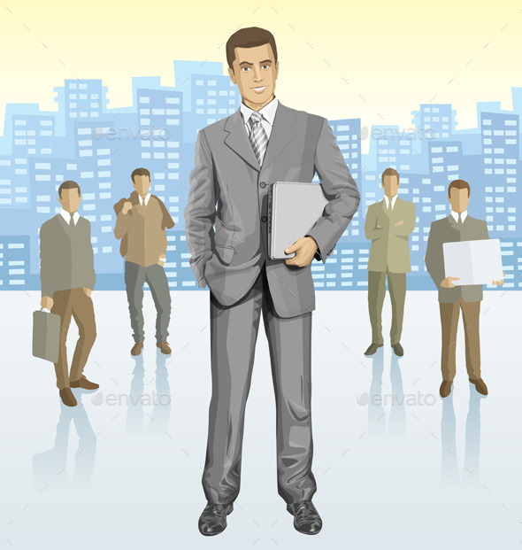 Businessmen - People Characters