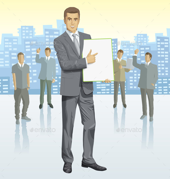 Businessmen - People Characters