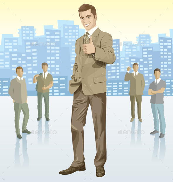 Businessmen - People Characters