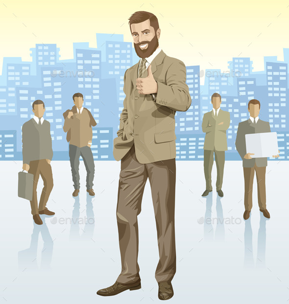 Businessmen - People Characters
