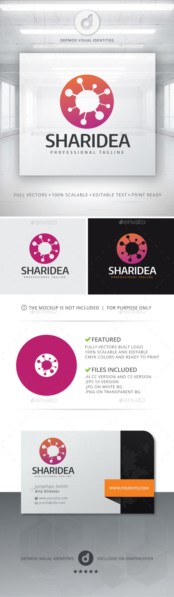 Sharidea Logo - Symbols Logo Templates