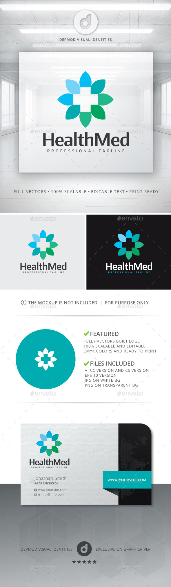 Health Med Logo - Symbols Logo Templates