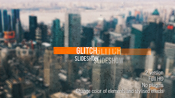 Glitch Slideshow - VideoHive 11669438