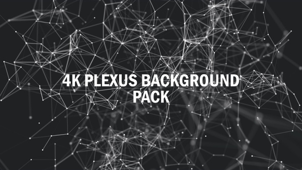 4K Plexus Background Pack V2