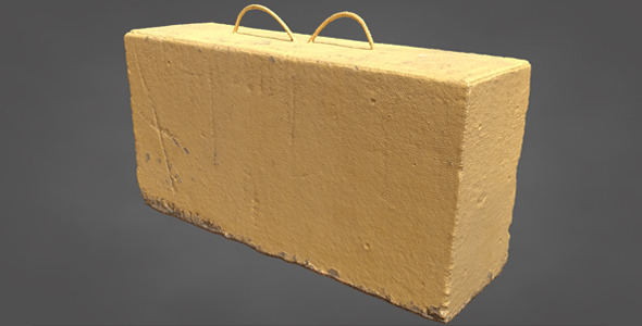 Concrete Block - 3Docean 11680187
