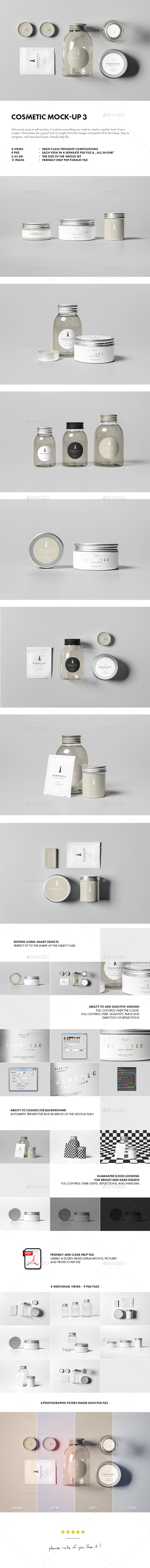 Cosmetic Mock-up 3 - Beauty Packaging