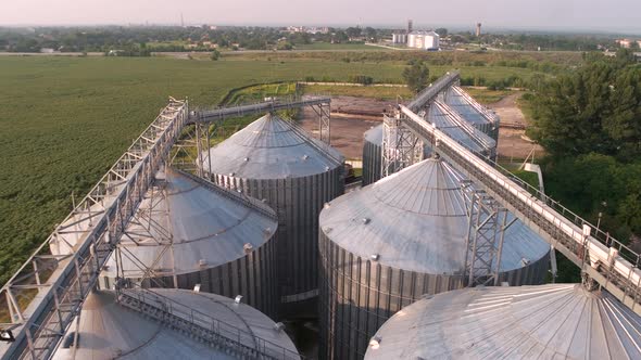 Grain Elevator in Agricultural Zone. alt