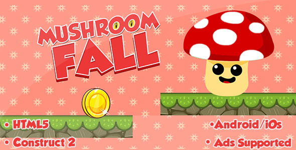 Mushroom Fall - HTML5 Game - 29