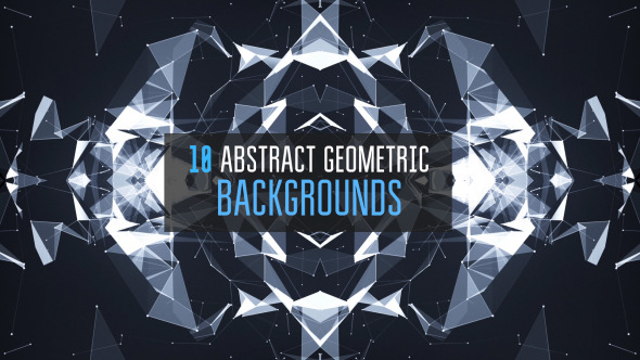 10 Abstract Geometric Backgrounds