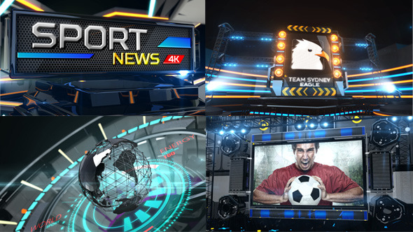 Broadcast Sport News - VideoHive 11686032