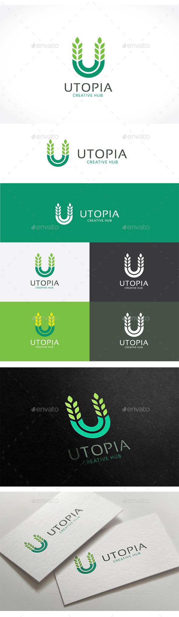 Utopia Creative Design - Letters Logo Templates