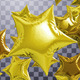 Golden Star Balloons - VideoHive Item for Sale