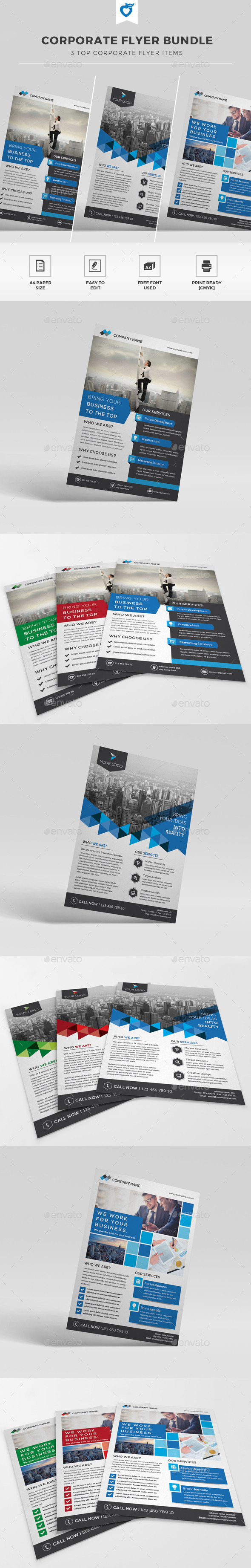 Flyer Bundle - Corporate Flyers
