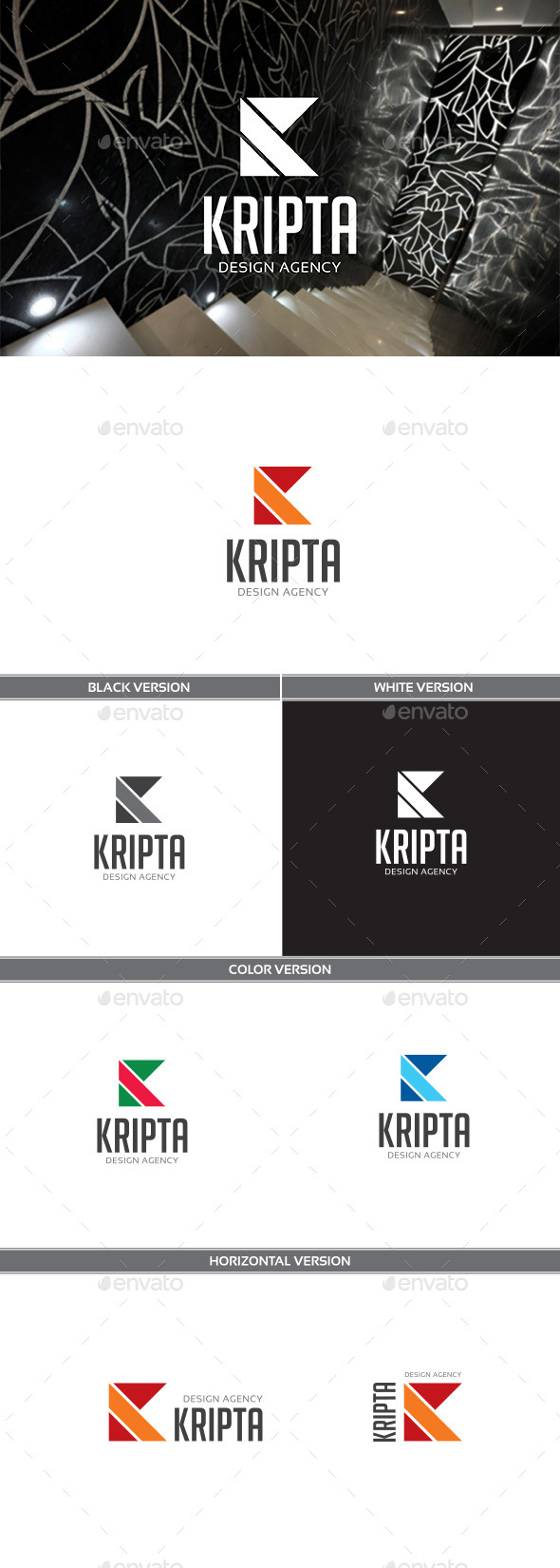 Kripta - Letters Logo Templates