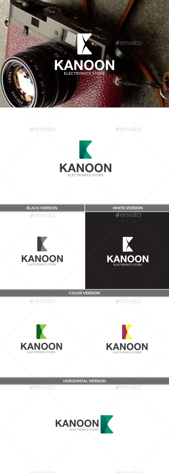 Kanoon - Letters Logo Templates