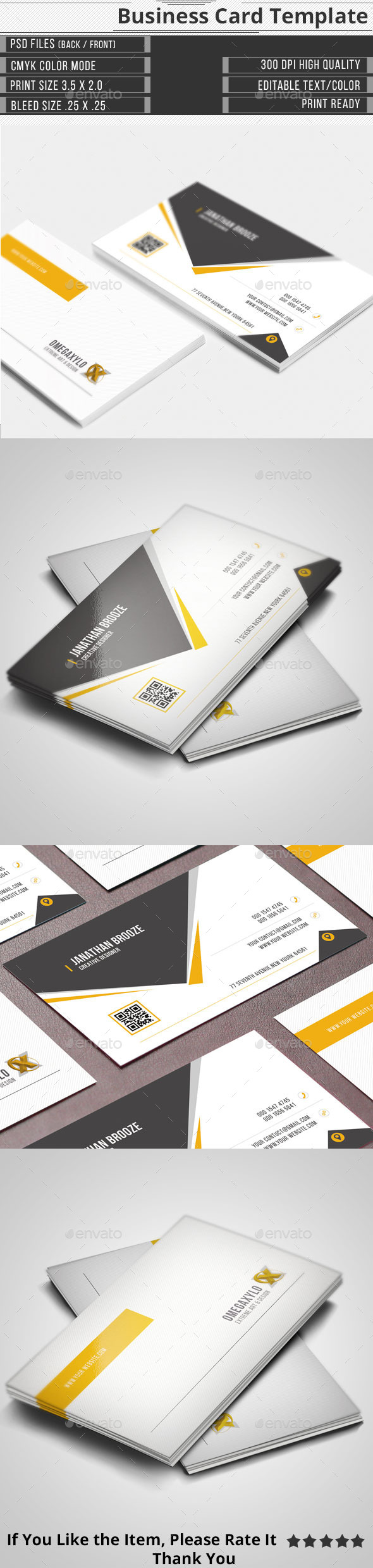 Corporate Business Card - Corporate Business Cards