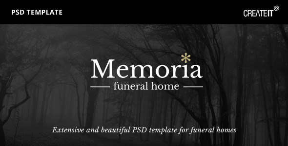 Memoria - Funeral - ThemeForest 11695150