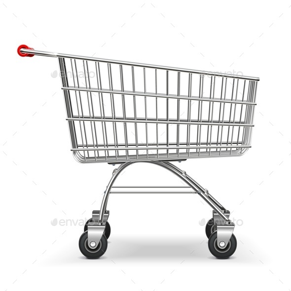 Supermarket Trolley - Retail Commercial / Shopping