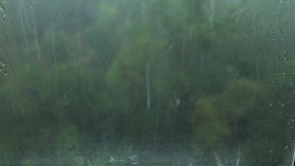 Rain On Glass
