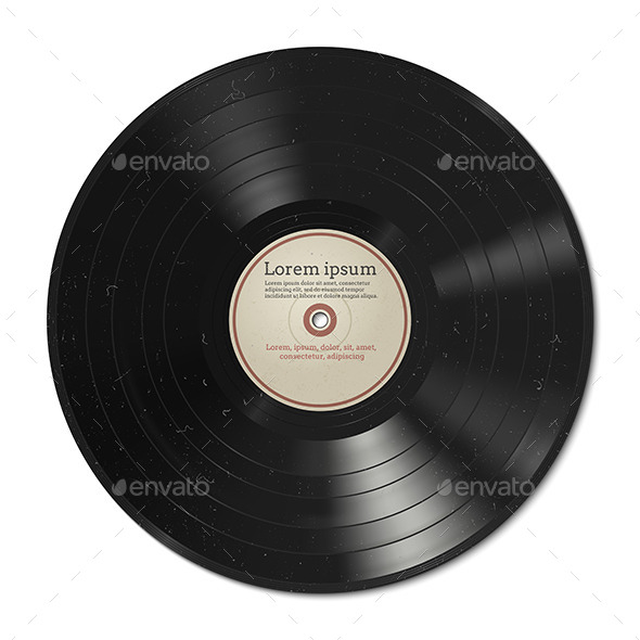 Vinyl Record - Man-made Objects Objects