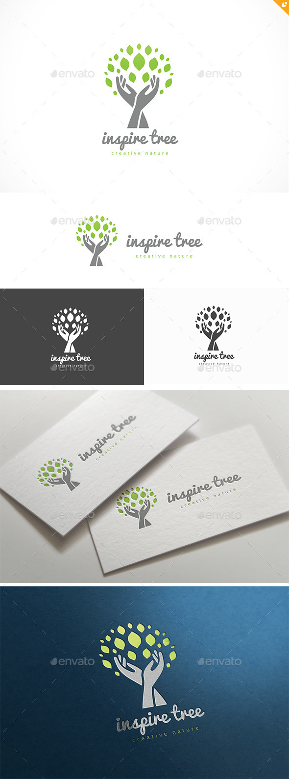 Inspire Tree - Nature Logo Templates