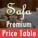 Safa - The Most Favourite Premium Pricing Table
