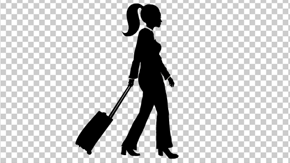 Businesswoman At Airport