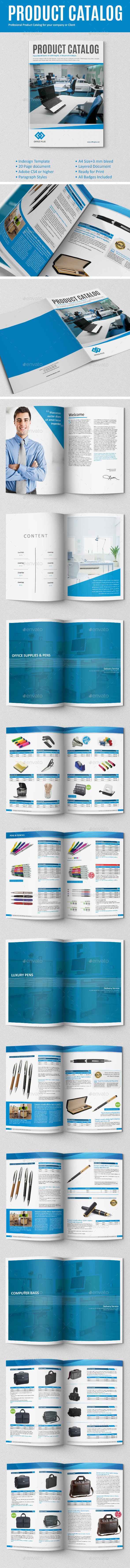 Product Catalog - Brochures Print Templates