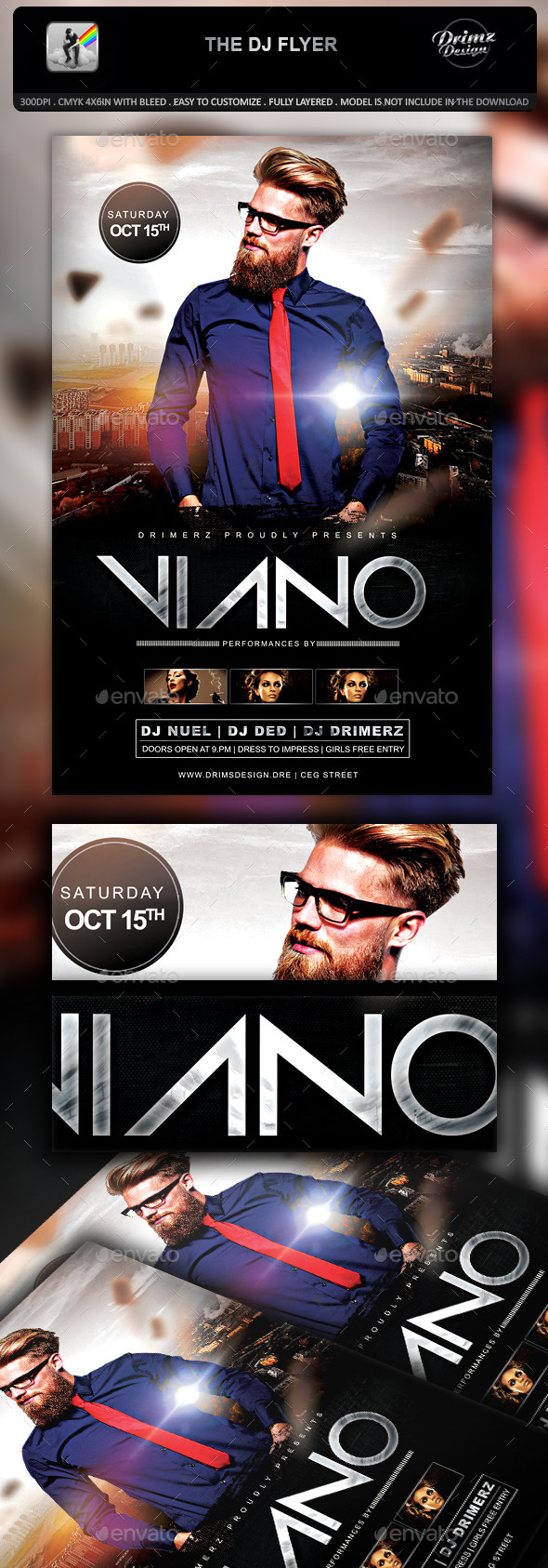 The DJ Flyer - Events Flyers