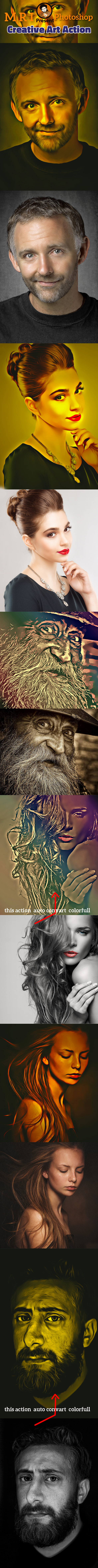 Creative Art Action - Photo Effects Actions